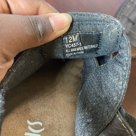 PBX Basics chunky fisherman sandals men’s size 12 brown - Picture 6 of 7